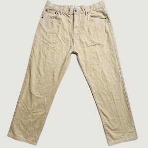 Beyond The Limit Jeans Men 42 (39x31) Tan Khaki Straight Leg Denim Casual Rugged
